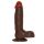 Dildo-REALISTIC DILDO REAL RAPTURE BROWN 7.5