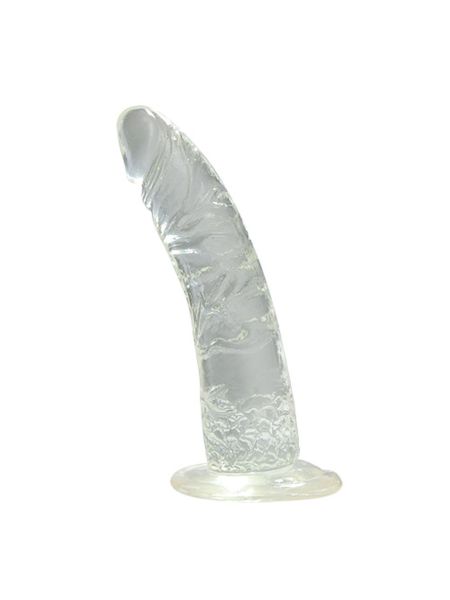 Dildo-FALLO JELLY REAL RAPTURE CLEAR 7"""""""""""""""""""""""""""""""" - 2