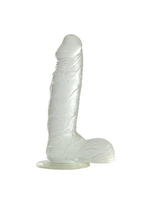 Dildo-JELLY DILDO REAL RAPTURE CLEAR 7.5
