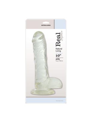 Dildo-FALLO JELLY REAL RAPTURE CLEAR 10