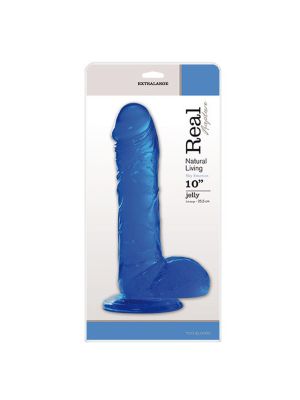 Dildo-FALLO JELLY REAL RAPTURE BLUE 10
