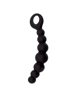 Plug/kulki-FALLO ANALE CATERPILL-ASS SILICONE BLACK - image 2