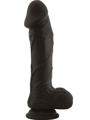 Dildo-FALLO REALISTICO REAL SAFE BERRY BLACK - image 2