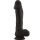 Dildo-FALLO REALISTICO REAL SAFE BERRY BLACK