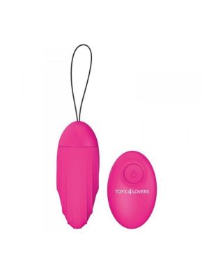 Jajko/wibr-OVETTO VIBRANTE ELYS RIPPLE EGG REMOTE CONTROL PINK - image 2