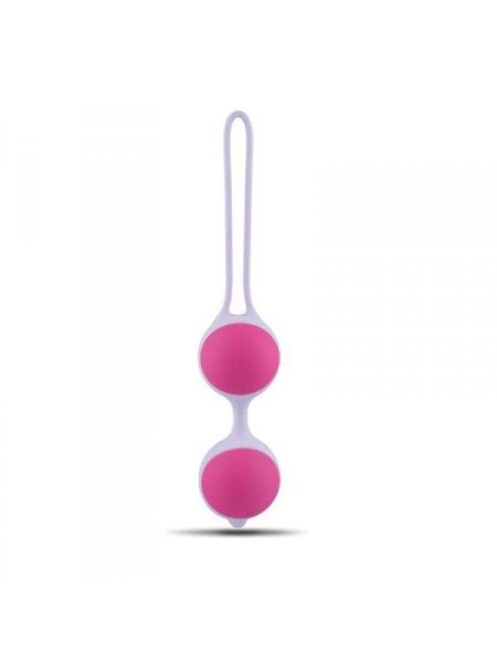 Kulki-Palline Vaginali Bi-Balls Double White