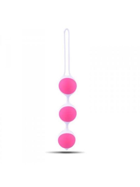 Kulki-Palline Vaginali Bi-Balls Triple White