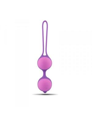 Kulki-Palline Vaginali Bi-Balls Double Purple