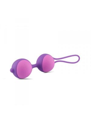 Kulki-Palline Vaginali Bi-Balls Double Purple - image 2