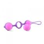 Kulki-Palline Vaginali Bi-Balls Triple Purple - 4