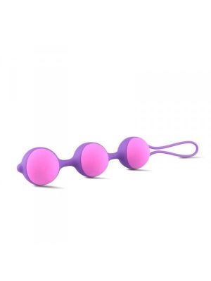 Kulki-Palline Vaginali Bi-Balls Triple Purple - image 2