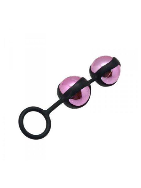 Kulki-DUO PLEASURE BALLS. WEIGHTED STEEL BALLS INSIDE. - 2