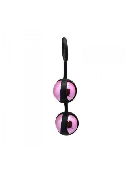 Kulki-DUO PLEASURE BALLS. WEIGHTED STEEL BALLS INSIDE. - 3