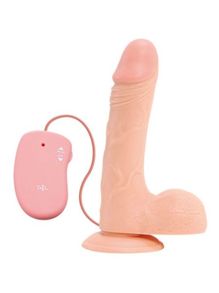 Wibrator-REALISTIC VIBRATOR REAL RAPTURE FLESH 8"""""""""""""""" - 2