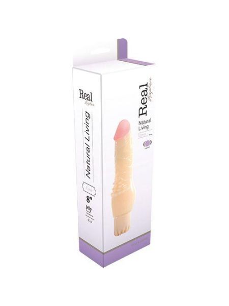 Wibrator-REALISTIC VIBRATOR REAL RAPTURE UPSET JELLY FLESH 8""""""""""""""""