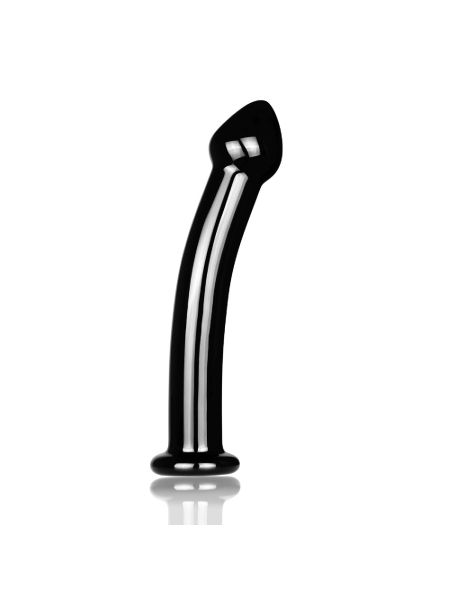 7.5"" Glass Romance Black