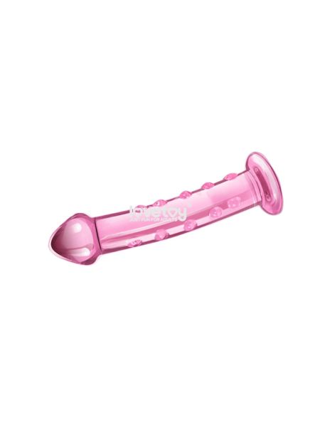 7.5"" Glass Romance Pink - 2