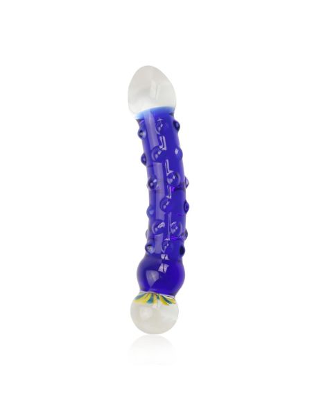 7.5"" Glass Romance Blue - 2