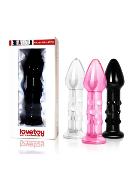 5.5"" Glass Romance Black - 3