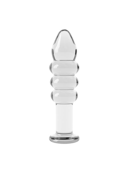 5.5"" Glass Romance Clear