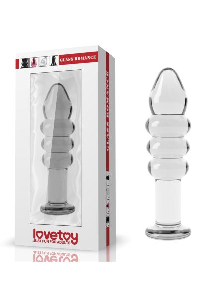 5.5"" Glass Romance Clear - 2