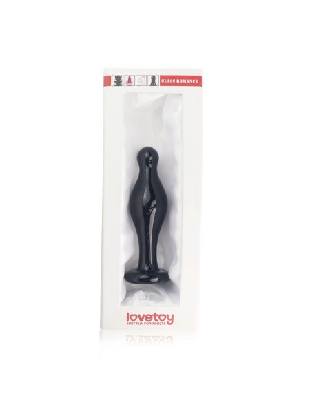 4.5"" Glass Romance Black - 2