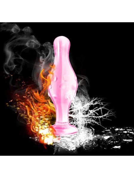 4.5"" Glass Romance Pink - 7