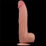12'' King Sized Sliding Skin Dual Layer Dong - 5