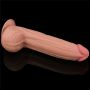 12'' King Sized Sliding Skin Dual Layer Dong - 6