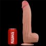 12'' King Sized Sliding Skin Dual Layer Dong - 18