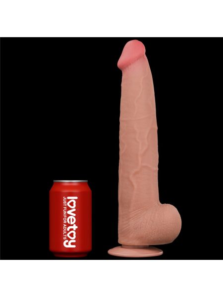 13.5'' King Sized Sliding Skin Dual Layer Dong - 17