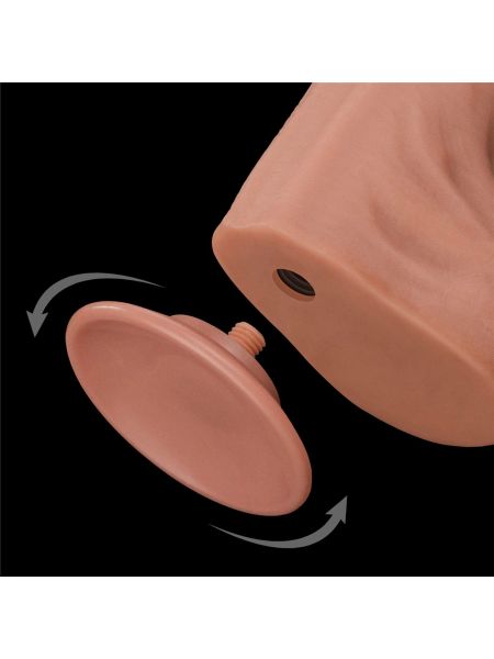14'' King Sized Sliding Skin Dual Layer Dong - 10