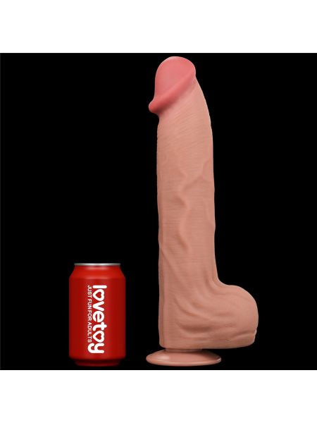 14'' King Sized Sliding Skin Dual Layer Dong - 17