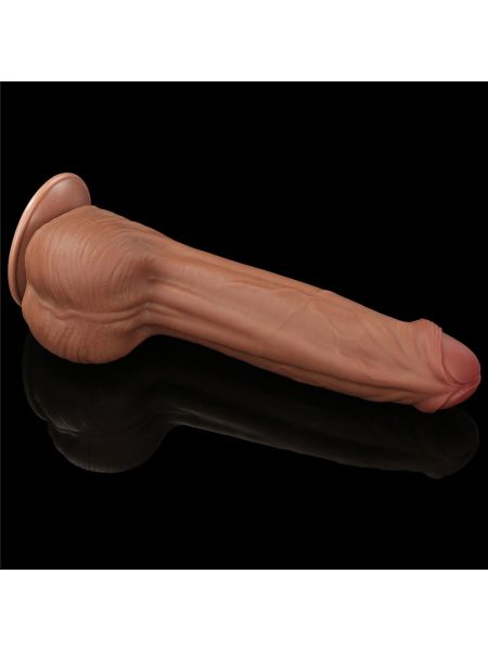 11.5'' King Sized Sliding Skin Dual Layer Dong Brown - 5