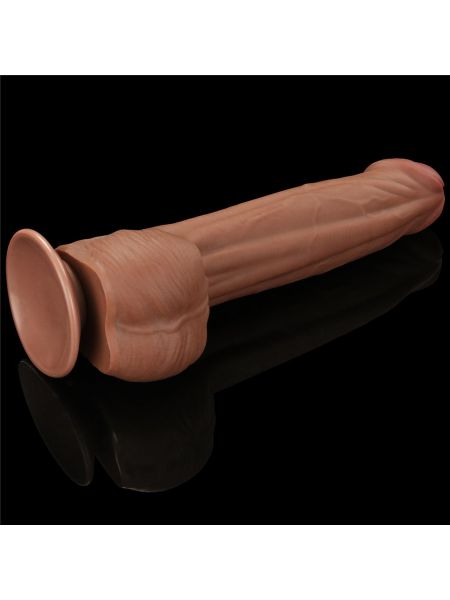 11.5'' King Sized Sliding Skin Dual Layer Dong Brown - 6