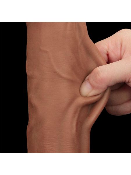 11.5'' King Sized Sliding Skin Dual Layer Dong Brown - 15