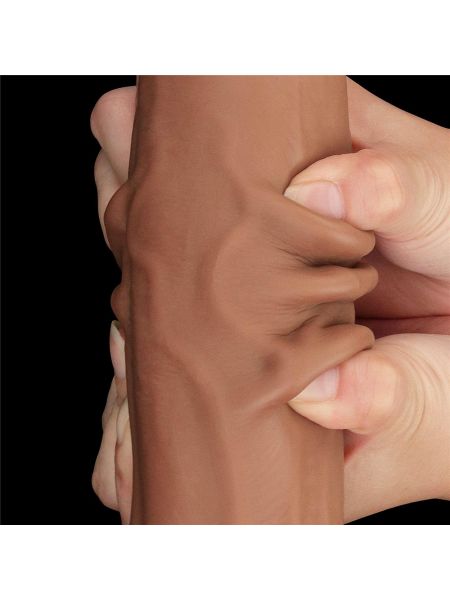11.5'' King Sized Sliding Skin Dual Layer Dong Brown - 16