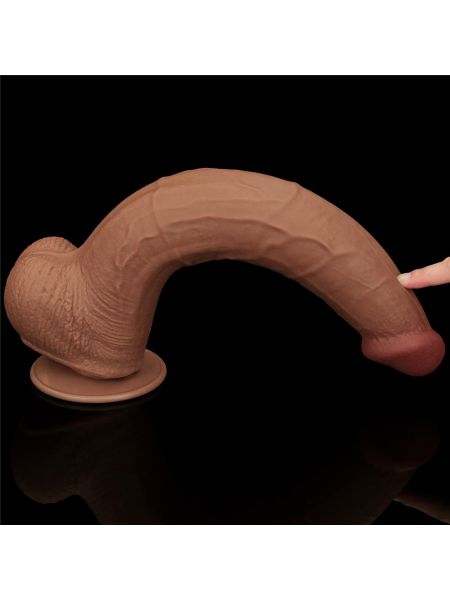 13.5'' King Sized Sliding Skin Dual Layer Dong Brown - 12