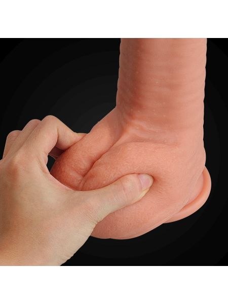 12"" Dual Layered Platinum Silicone Cock - 11