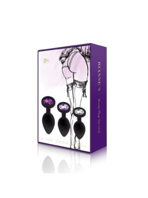 RS - Soiree - Booty Plug Original Set 3x Black - image 2
