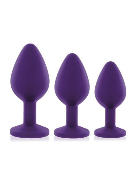 RS - Soiree - Booty Plug Original Set 3x Purple - 4