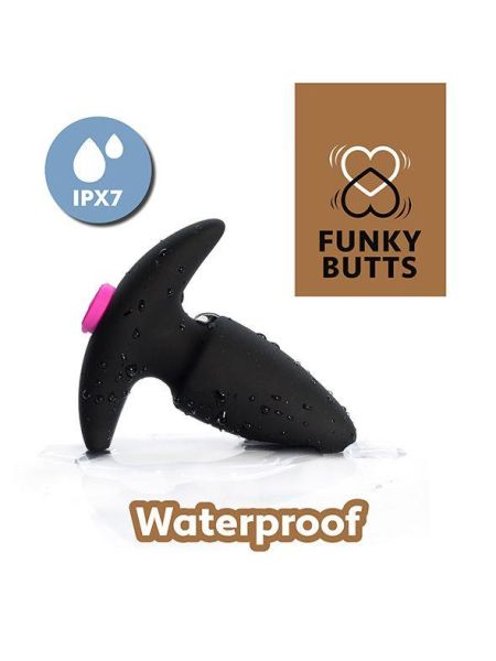 FeelzToys - FunkyButts Remote Controlled Butt Plug Set for Couples - 5