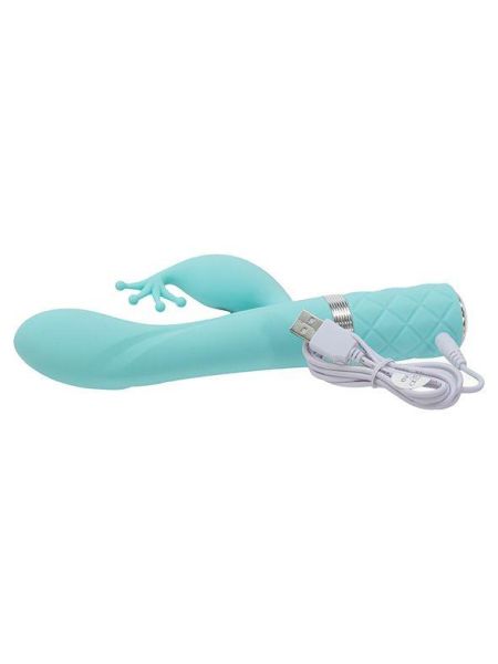 Pillow Talk - Kinky Rabbit & G-Spot Vibrator Teal - 2