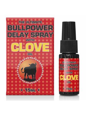 Żel/sprej - Bullpower delay spray with clove oil