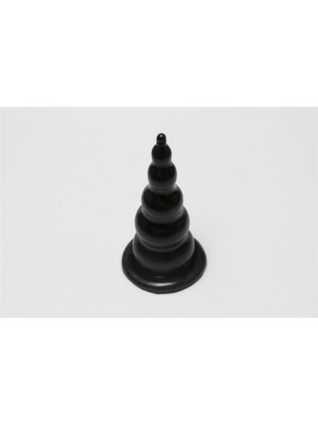 Rocket drill 7,3 inch black large anal plug 7,3 inch / 18,5 cm