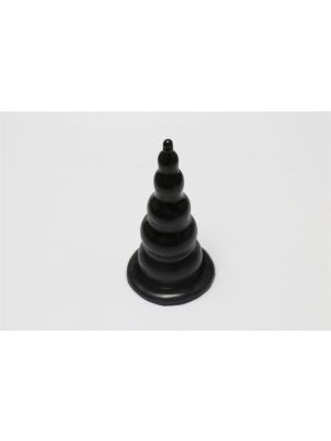 Rocket drill 7,3 inch black large anal plug 7,3 inch / 18,5 cm