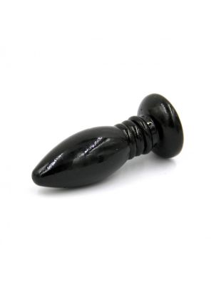 Rocket drill 3,4 inch black  anal plug 3,4 inch / 8,7 cm
