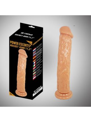 Rocket john  flesh  dildo 11,2 inch / 28,5 cm - image 2