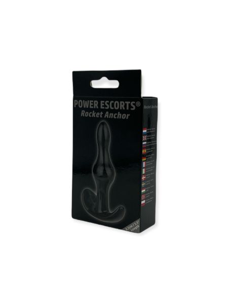 Plug-Rocket Anchor Plug 8,5cm Black - 3