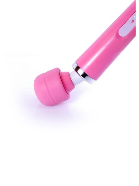 Stymulator-Magic Massager Wand Cable 110-240V Pink 10 Function - 6